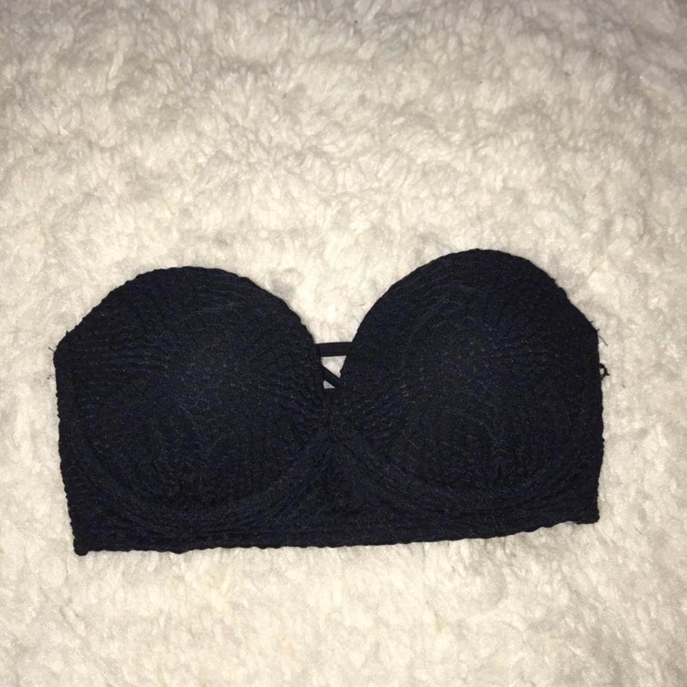 Hollister Bandeau Bikini Top XS